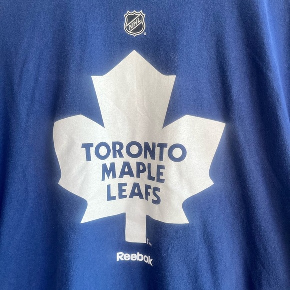 REEBOK Toronto Maple Leaves Graphic Short Sleeve Tee Men’s Large - Picture 3 of 5